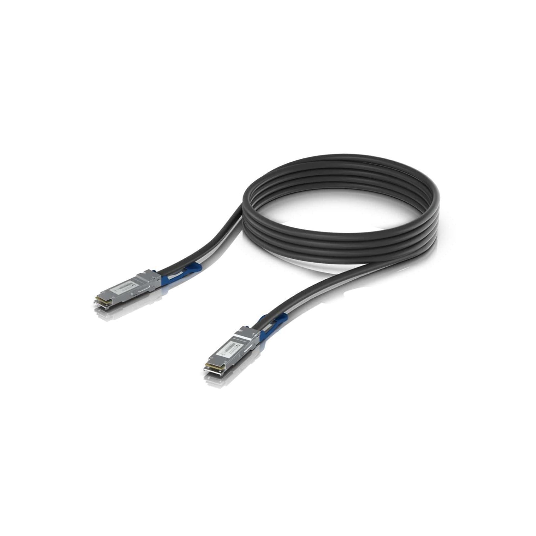 Ubiquiti 100G 3M QSFP28 Direct Attach Cable Single Pack