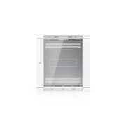 Ubiquiti 12U Wall-Mount Rack Cabinet Removable Panels Fully Assembled