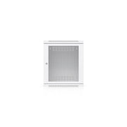 Ubiquiti 12U Wall-Mount Rack Cabinet with Built-In Fans and Removable Panels