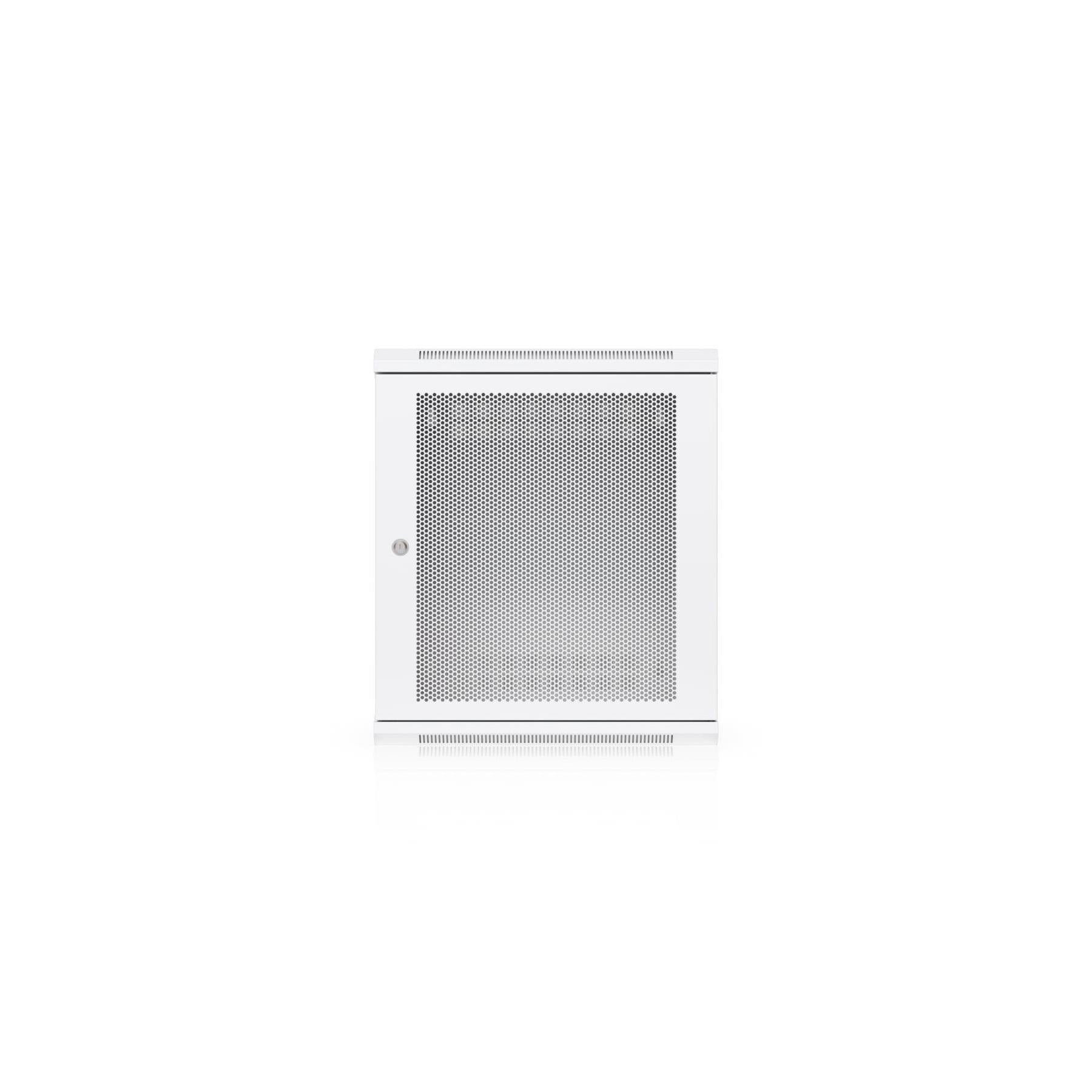 Ubiquiti 12U Wall-Mount Rack Cabinet with Built-In Fans and Removable Panels