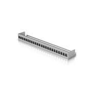Ubiquiti 24-Port Blank Keystone Patch Panel Silver 1U