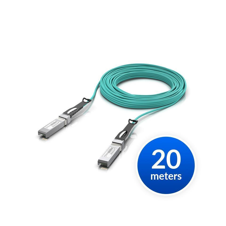 Ubiquiti 25 Gbps Long-Range DAC Long-range SFP28 20m Length Support 25/10/1 G...