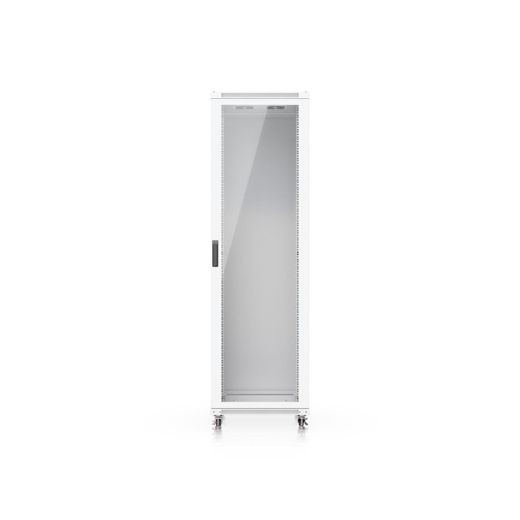 Ubiquiti 42U Rack Cabinet Built-In Fans Removable Panels Lockable Casters Heavy-Duty