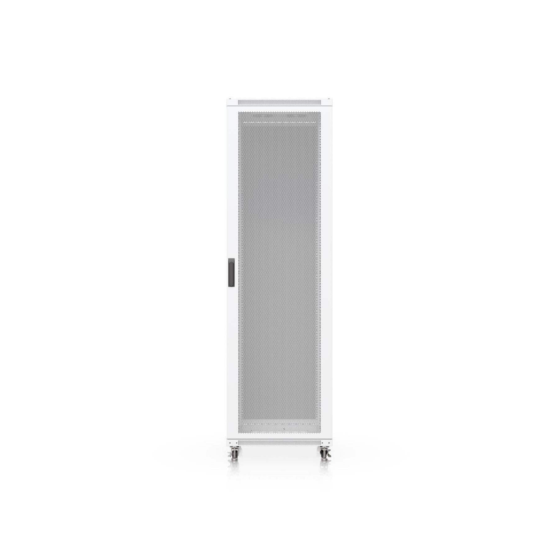 Ubiquiti 42U Rack Cabinet Built-In Fans Removable Panels Lockable Casters Heavy-Duty