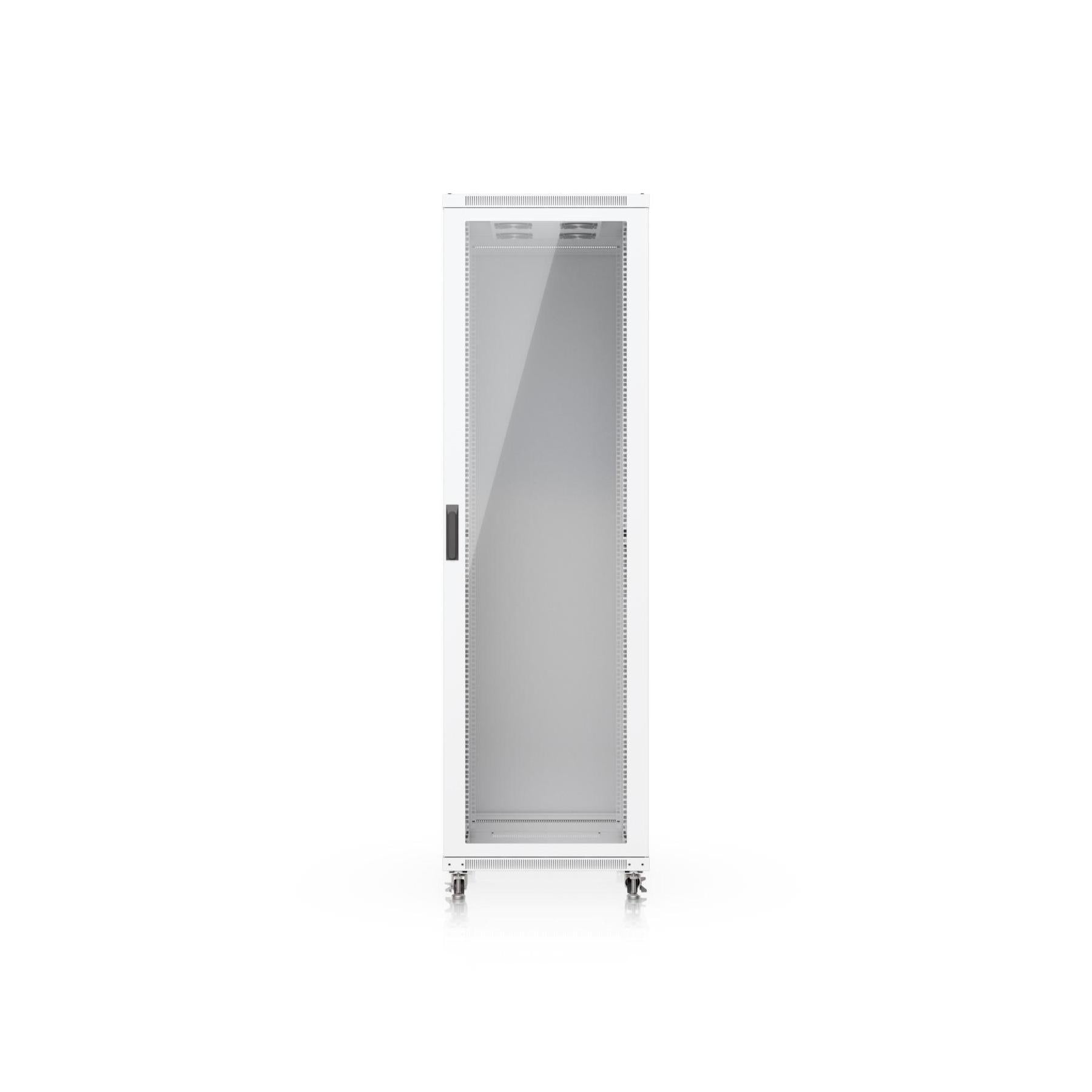 Ubiquiti 42U Rack Cabinet with Built-In Fans and Lockable Casters