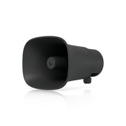 Ubiquiti AI Horn Speaker Black All-weather PoE 120 dB Horn Speaker With Advan...