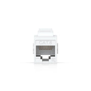 Ubiquiti Cat6A Pass-Through Keystone Coupler 12-Pack White