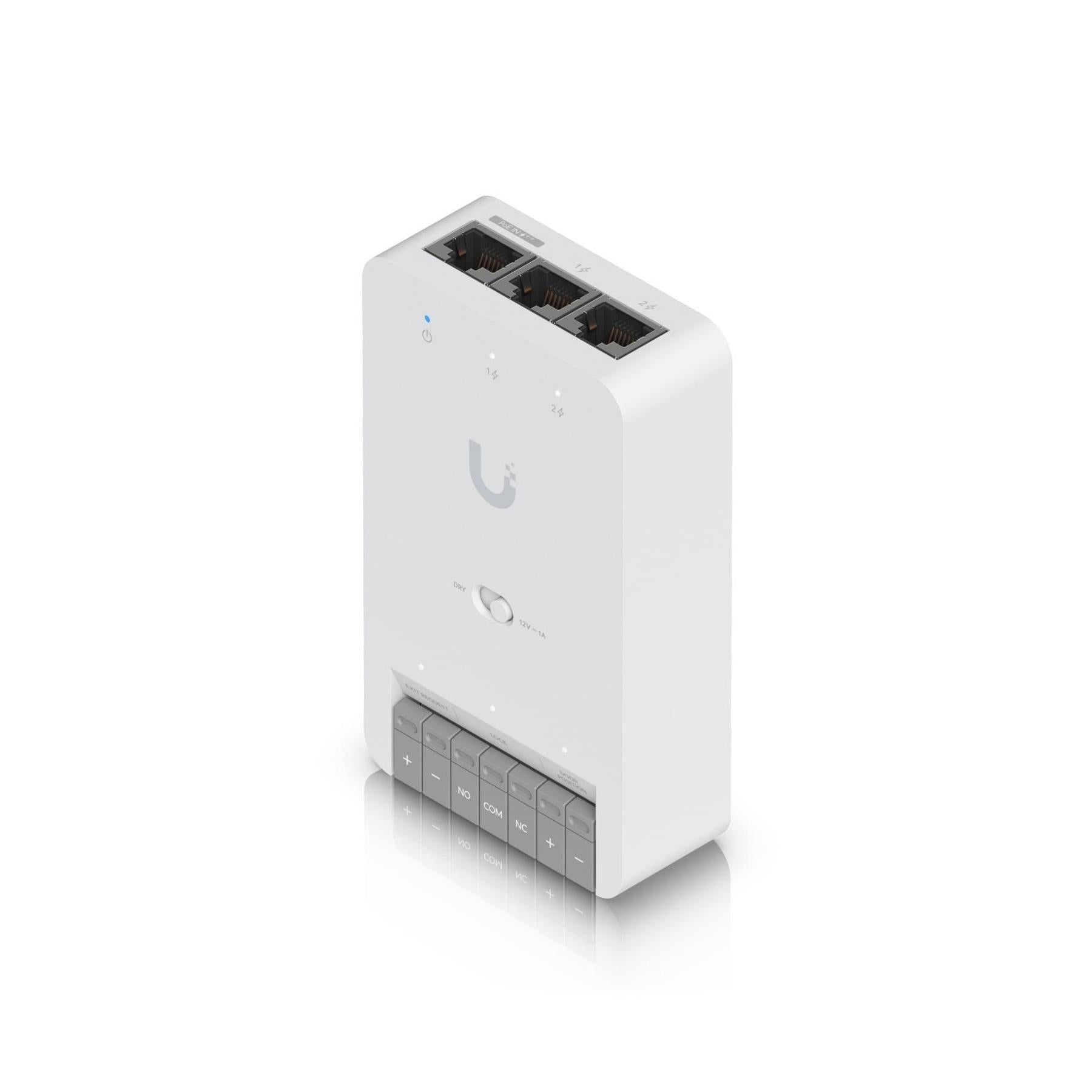 Ubiquiti Door Hub Mini 12V PoE++ Single Door Access Control Hub