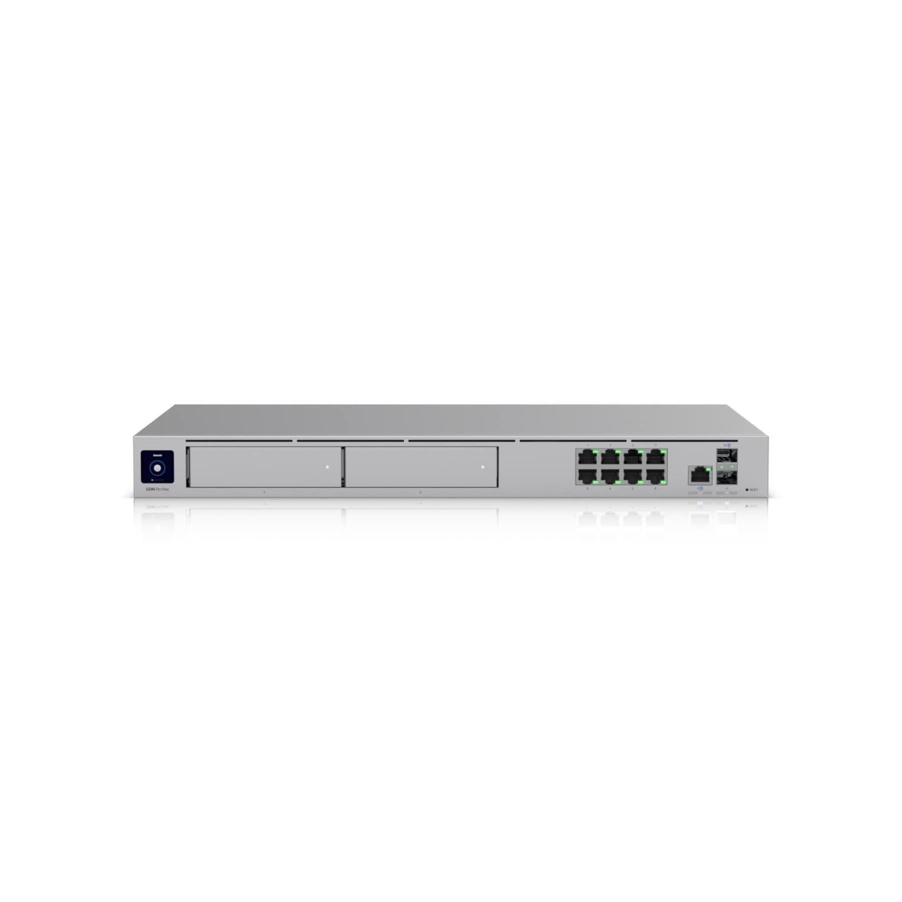 Ubiquiti Dream Machine Pro Max 10 Gbps Multi-WAN Rack-mount Cloud Gateway 2 NVR Bays