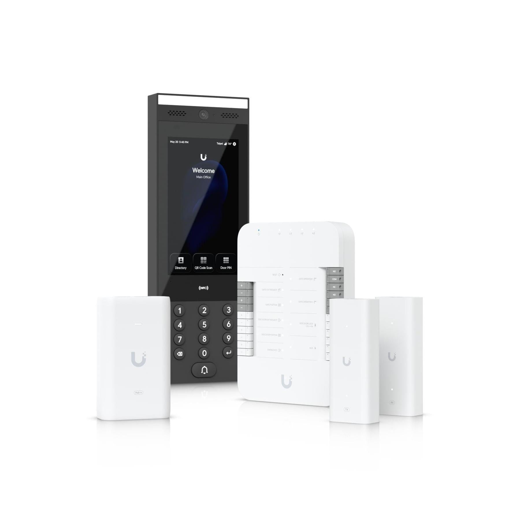 Ubiquiti G3 Gate Starter Kit 1x Hub 1x Intercom 2x Extenders PoE++ Adapter