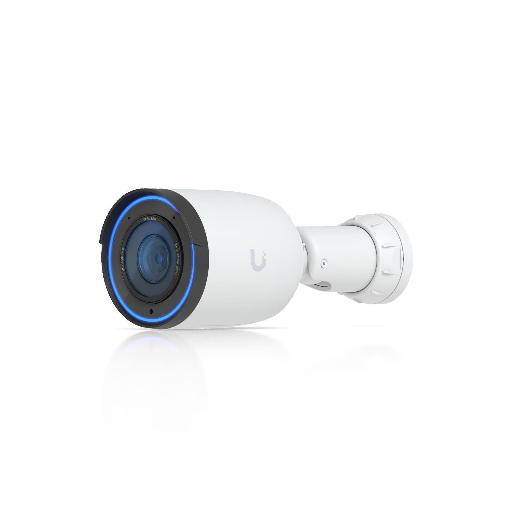 Ubiquiti G6 Pro Bullet White All-Weather 4K PoE+ Camera Multi-TOPS AI Engine ...