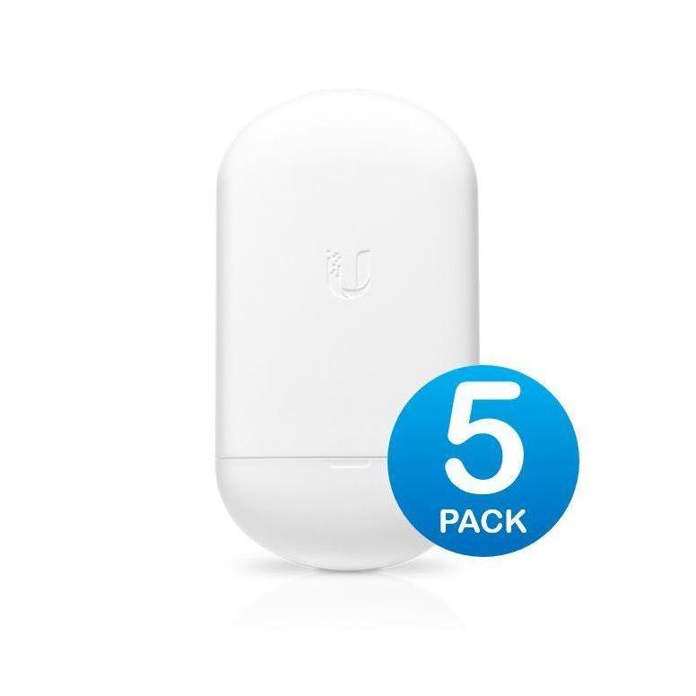 Ubiquiti NanoStationAC 5GHz AirMAX AC Radio 450+Mbps Throughput 5 Pack