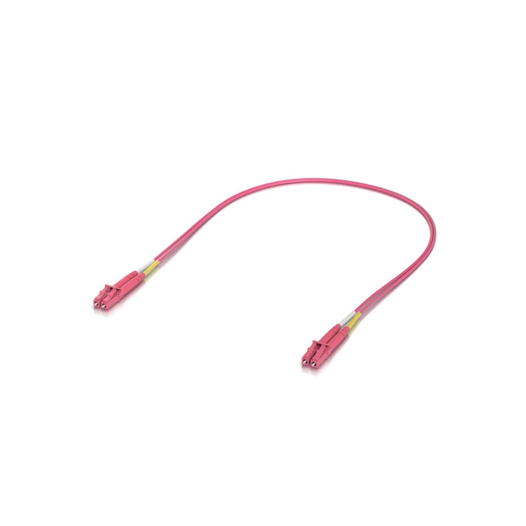 Ubiquiti OM4 Multi-mode Duplex LC UPC Fiber Patch Cable 1M 50-Pack
