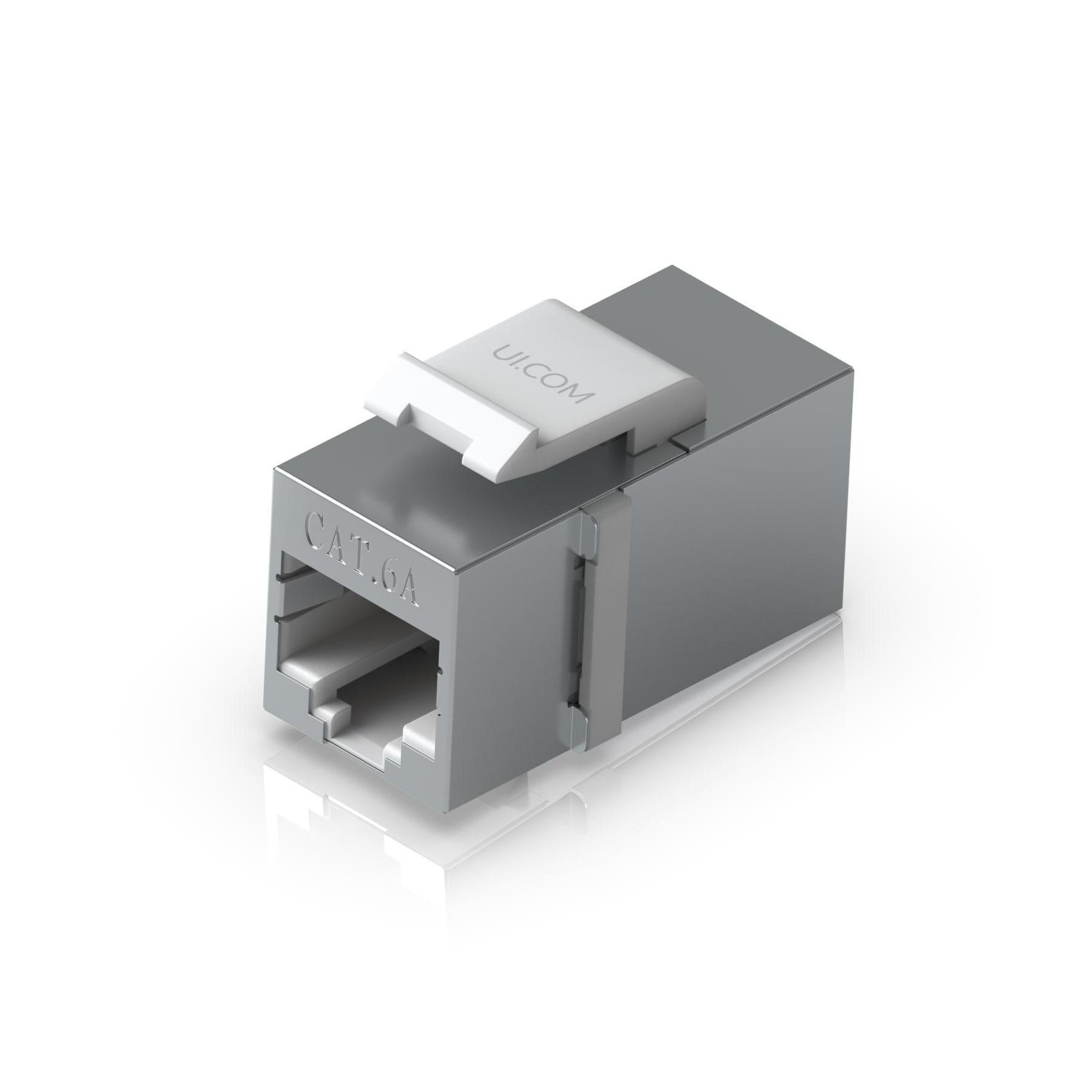 Ubiquiti Pass-through Cat6A Keystone Coupler 12-Pack