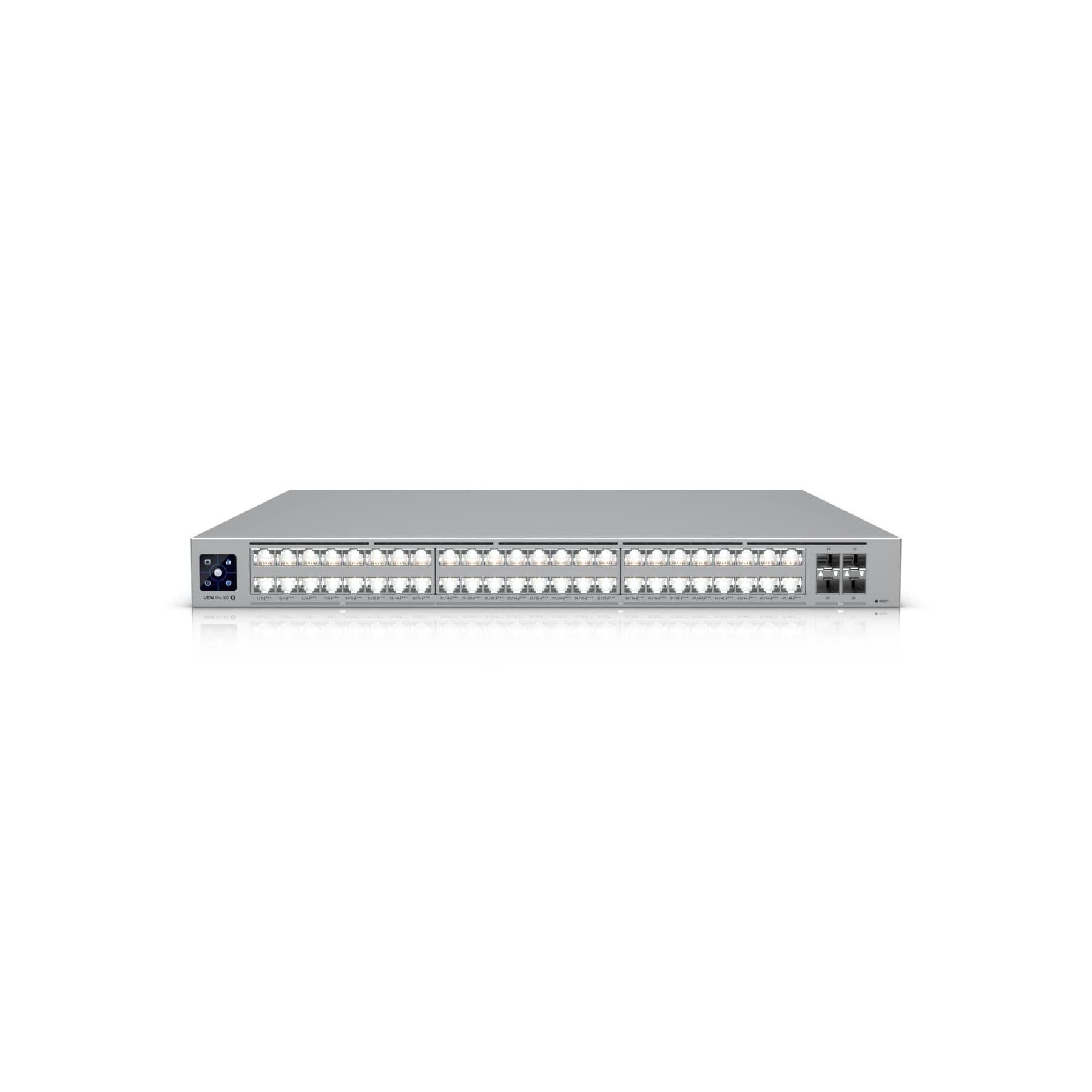 Ubiquiti Pro XG 48 PoE Professional-grade 48-port Layer 3 Etherlighting PoE++...