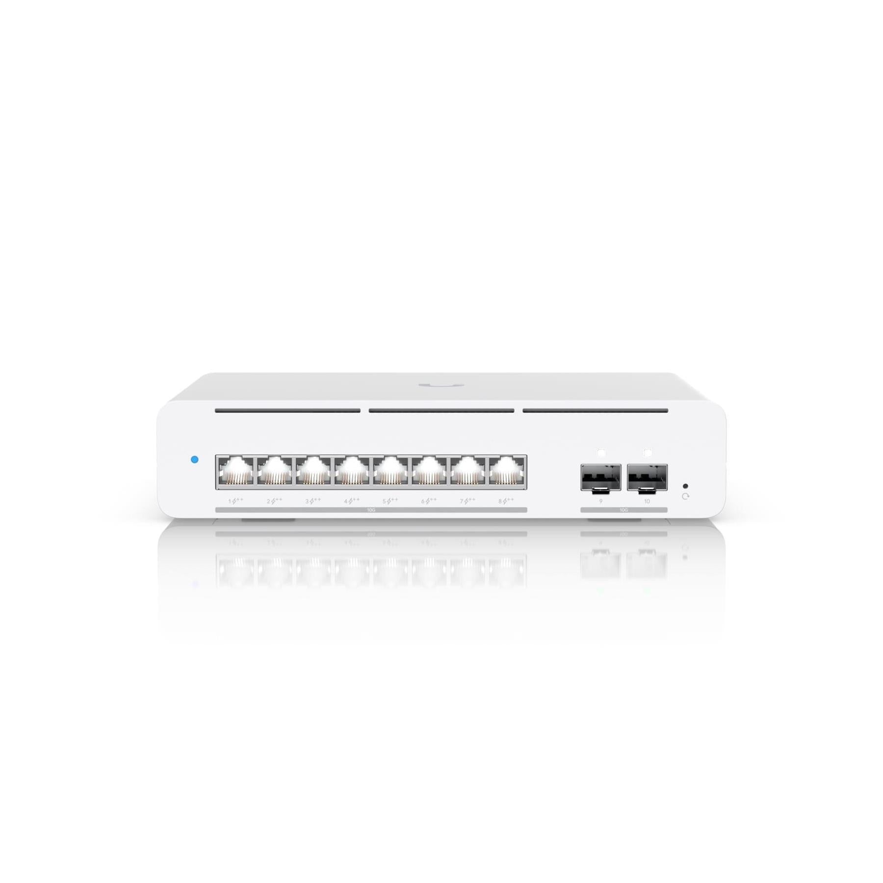 Ubiquiti Pro XG 8 PoE 8-Port Layer 3 Etherlighting Switch With 10 GbE SFP+