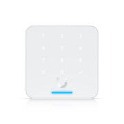 Ubiquiti Reader Flex White Third-Gen NFC Card Reader with Keypad Outdoor IP55 PoE Powered