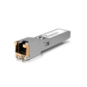 Ubiquiti SFP+ to RJ45 1/2.5/5/10GBase-T Copper Transceiver 10 Gbps Throughput