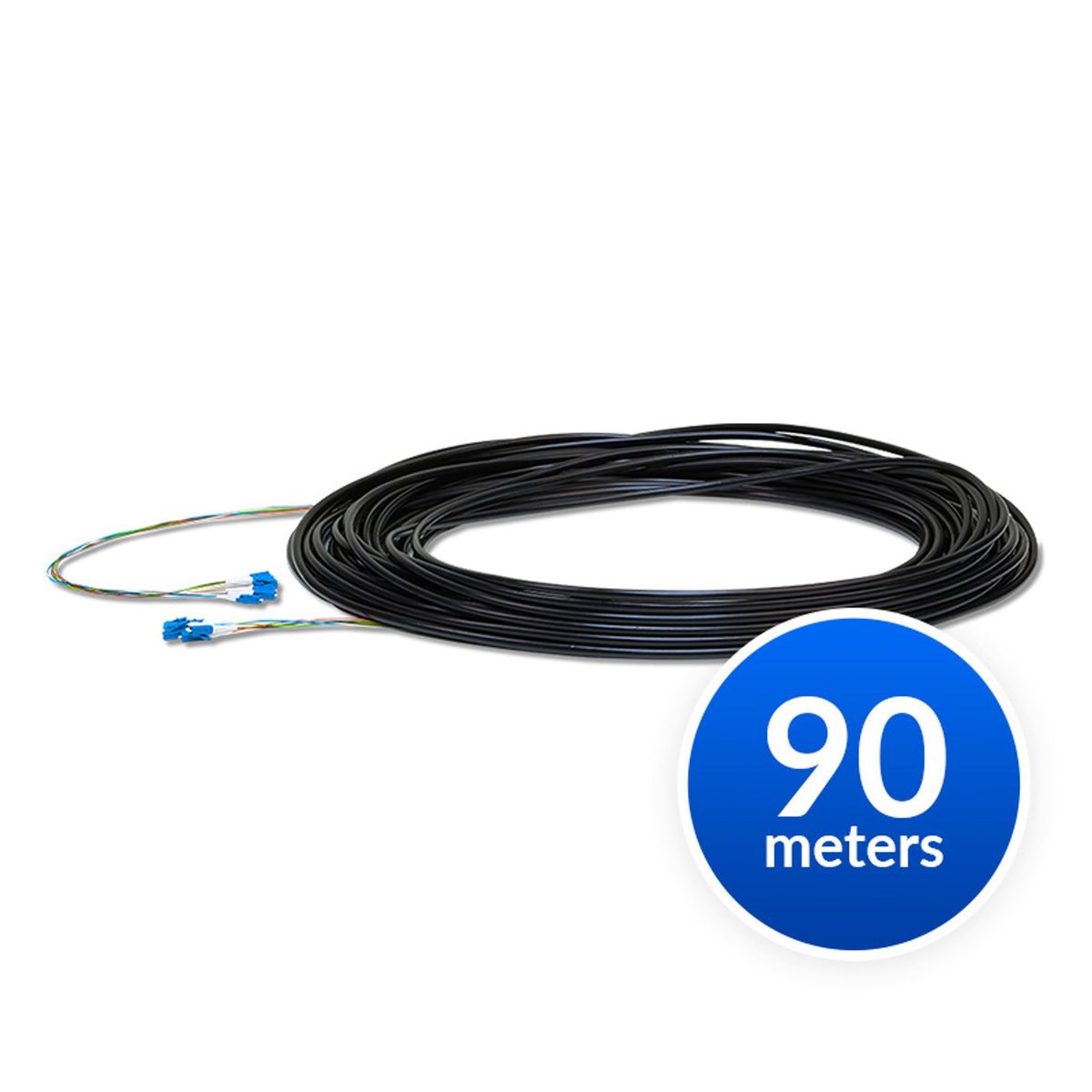 Ubiquiti Single-Mode Lightweight Fiber Cable 90M Outdoor-Rated Weatherproof