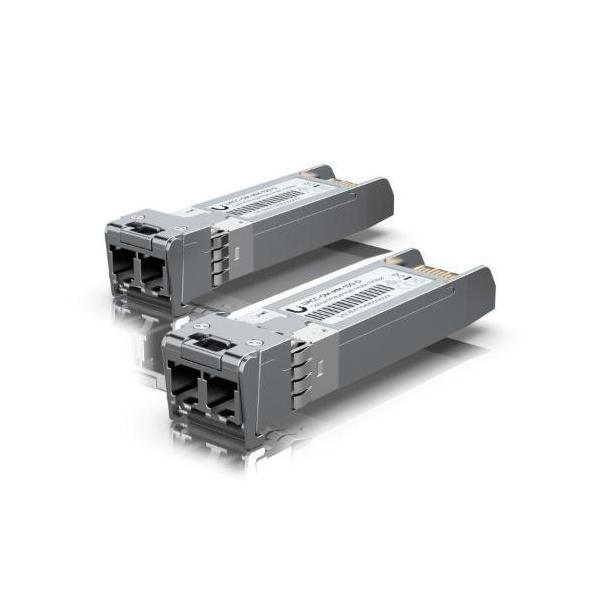 Ubiquiti UFiber 10G SFP+ Multi-Mode Optical Module 2-Pack Duplex LC Connector 300m