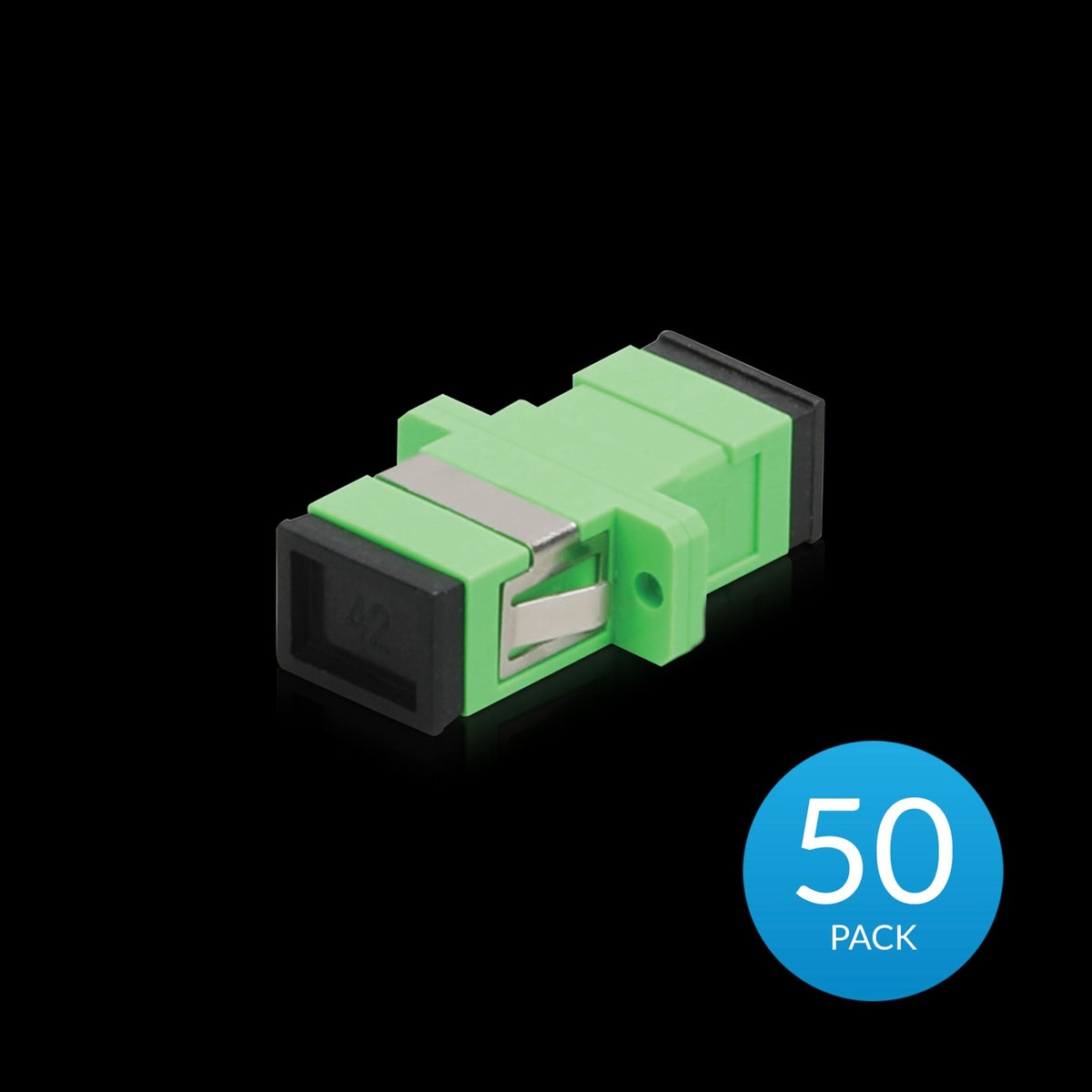 Ubiquiti UFiber APC Adapter SC/APC to SC/APC 50-Pack
