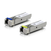 Ubiquiti UFiber1 2-Pack Gbps BiDi Single-Mode SFP Module Up to 3km Simplex LCConnector