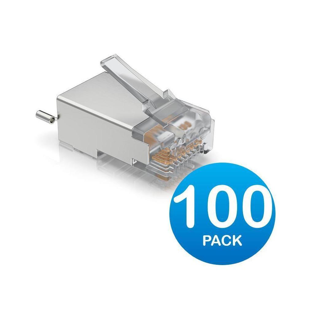 Ubiquiti UISP Surge Protection Connector SHD 100 Pack Sheilded Cable RJ45 Con...