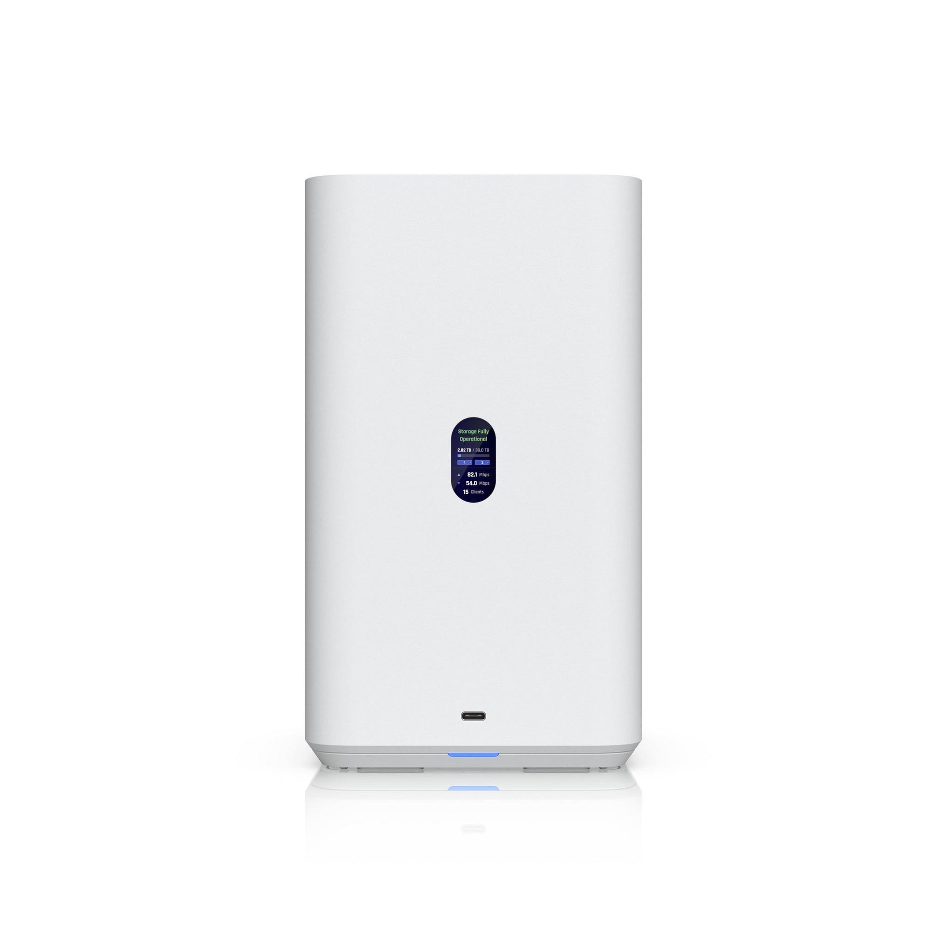 Ubiquiti UNAS 2 White UniFi Network Attached Storage (2) 3.5" HDD Bays 2.5 Gb...