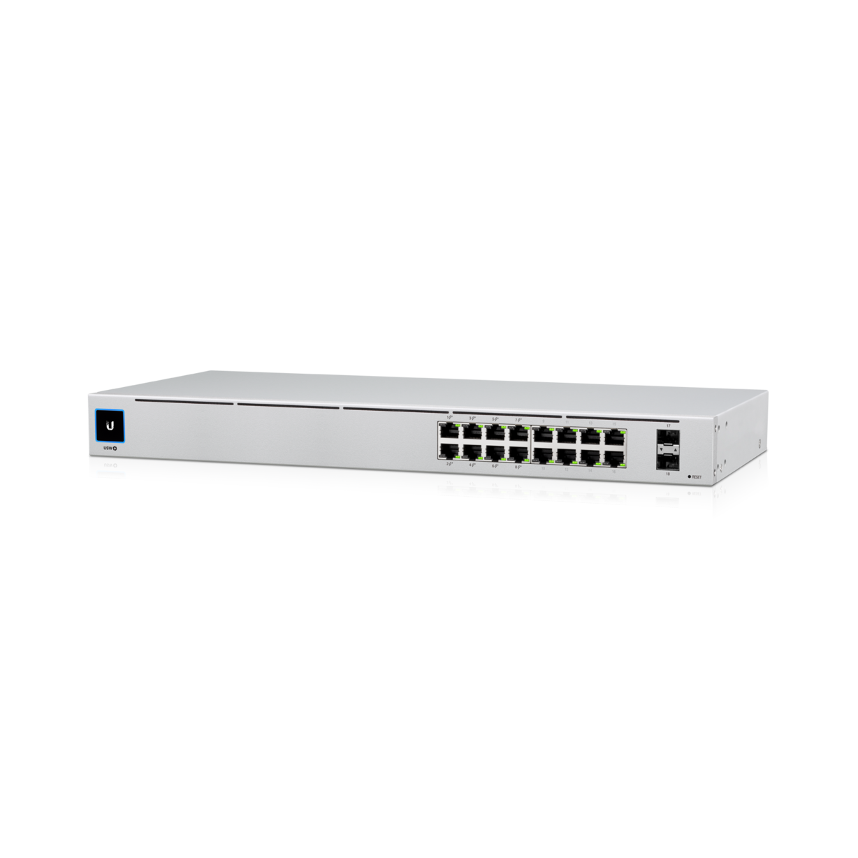 Ubiquiti UniFi 16-Port Managed Switch 8x PoE+ 8x Gigabit Ethernet 2x SFP GEN2 Touch Display