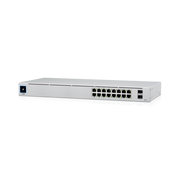 Ubiquiti UniFi 16-Port Managed Switch 8x PoE+ 8x Gigabit Ethernet 2x SFP GEN2 Touch Display
