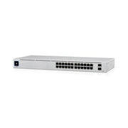 Ubiquiti UniFi 24 Port Managed Gigabit Switch 16x PoE+ Ports 8x Gigabit Ether...