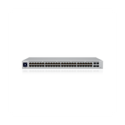 Ubiquiti UniFi 48-Port Managed Gigabit Switch 48x Ethernet Ports 32x PoE+ 4x SFP Touch Display 195W