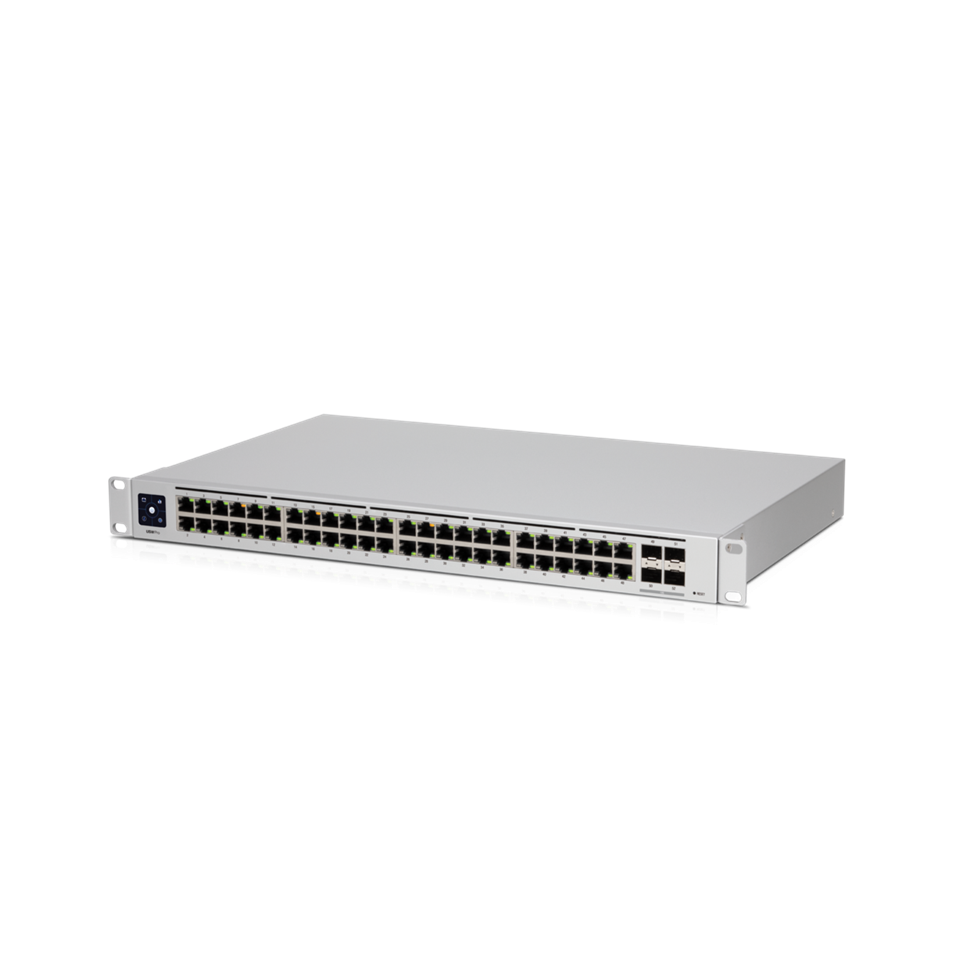 Ubiquiti UniFi 48-Port Managed Switch 48x Gigabit Ethernet 4x SFP+ Touch Display GEN2