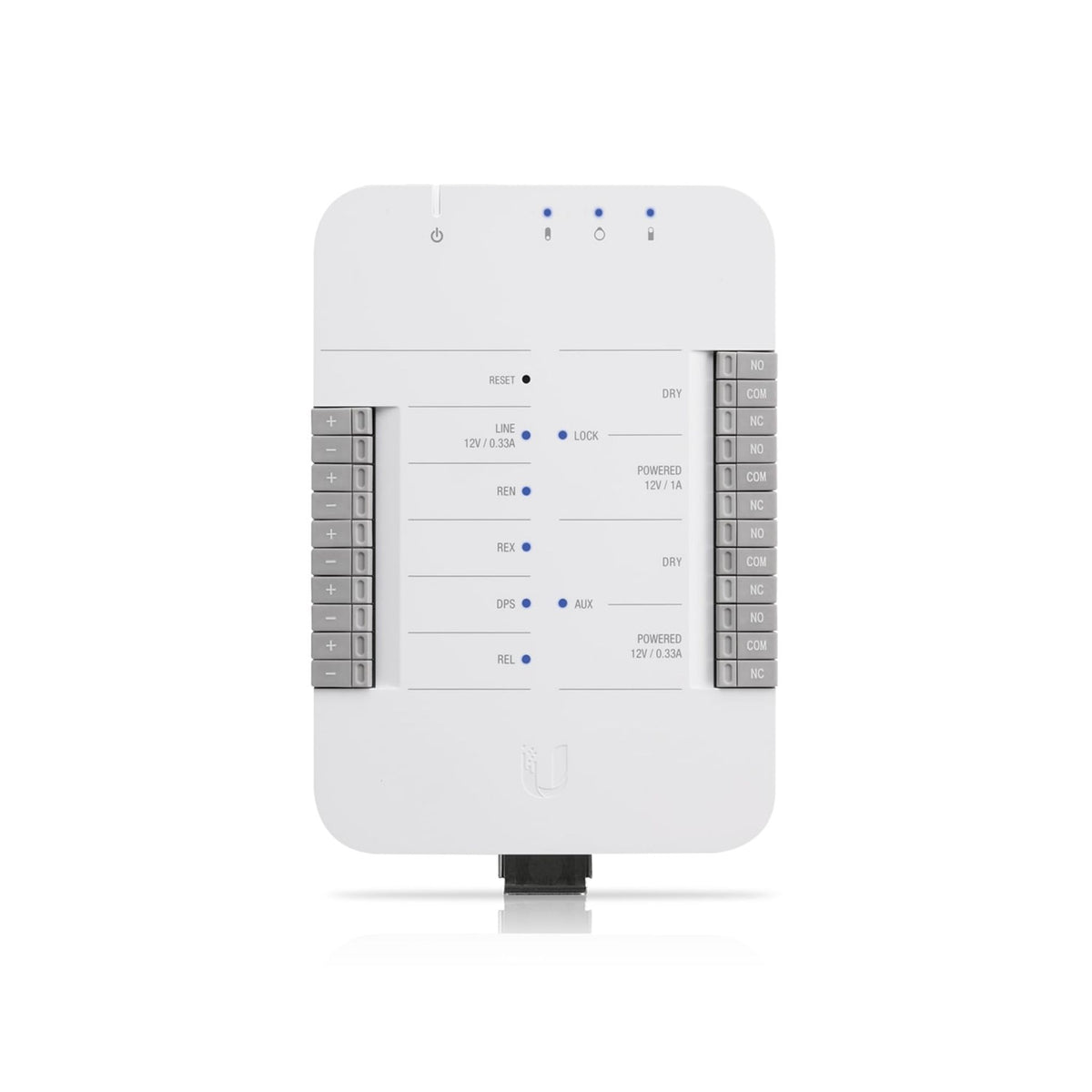 Ubiquiti UniFi Access Door Hub Single Door PoE Four Inputs 12V Relays