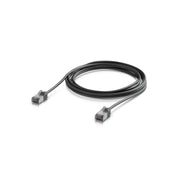 Ubiquiti UniFi Premium Patch Cable Outdoor 3M Black Ultra-Thin Rugged Shielde...