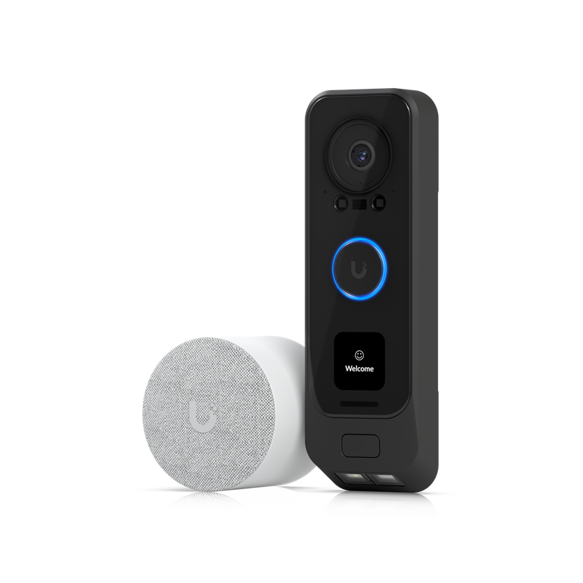 Ubiquiti UniFi Protect G4 Doorbell Pro 5MP Night Mode IR WeatherProof IPX4 PoE Kit
