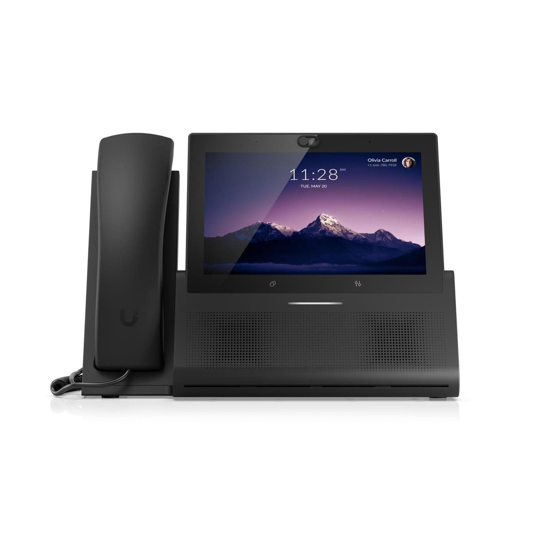 Ubiquiti UniFi Talk Phone Touch Max 7" Touch Display PoE+ Bluetooth USB-C Desktop Smartphone