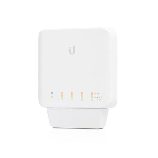 Ubiquiti UniFi USW Flex Managed Layer 2 Gigabit Switch Auto Sensing 802.3af PoE 1x In 4x Out