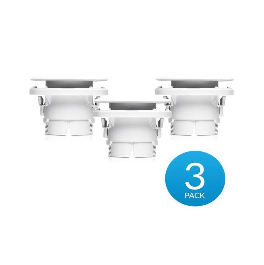 Ubiquiti UVC-G3-FLEX Ceiling Mount Accessory 3-Pack Compatibility G3 Flex G5 Flex
