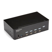 StarTech.com SV431DHD4KU 4-Port HDMI KVM Switch 4K 30Hz with Audio & USB Hub
