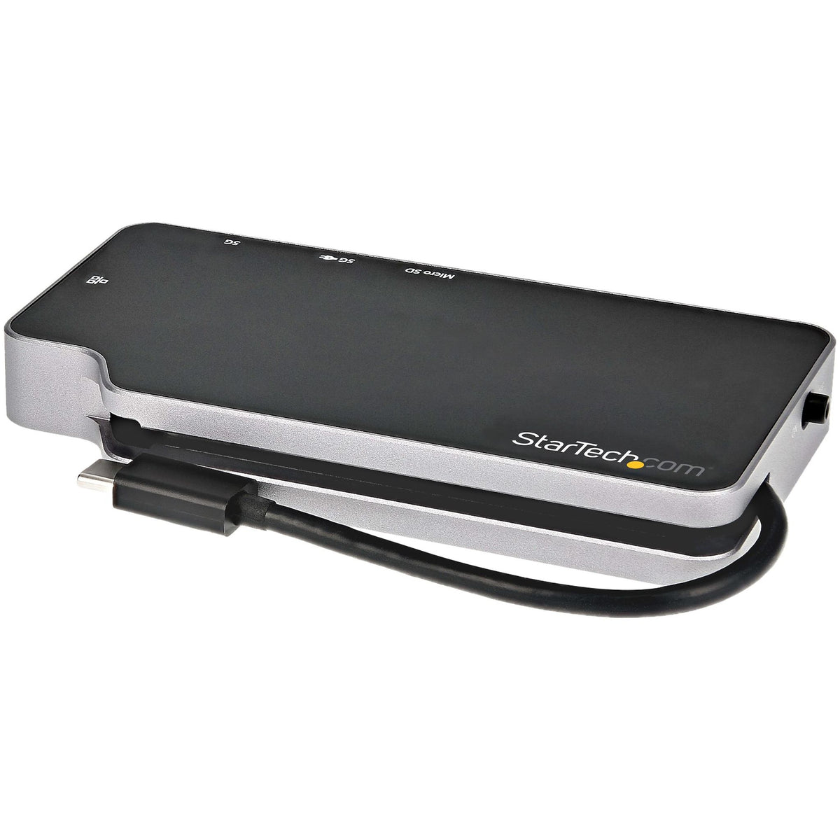 StarTech.com USB-C Docking Station Black 4K HDMI VGA Ethernet MicroSD Reader