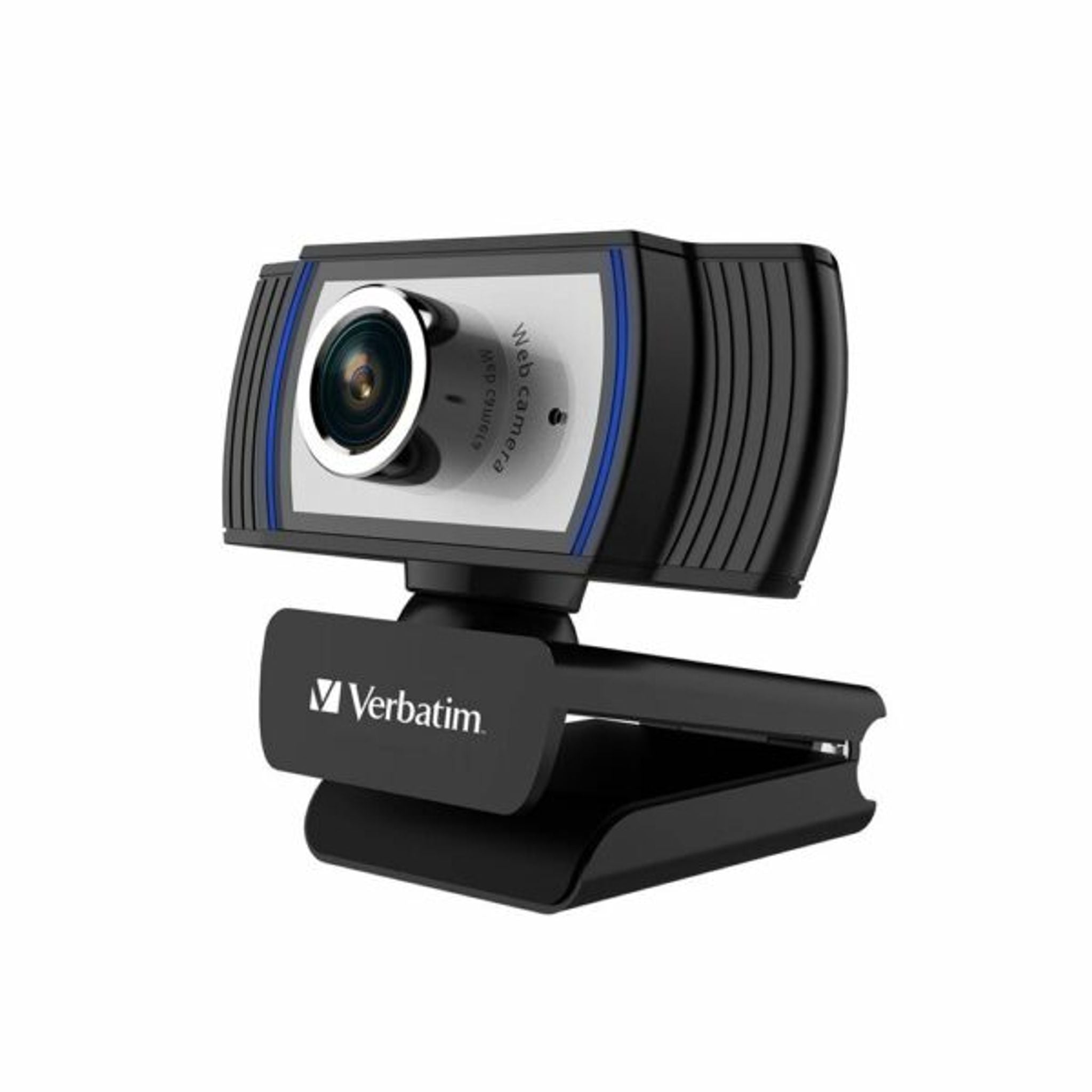 Verbatim 1080p Full HD Webcam - Black/Silver FHD 1920x1080 2.0 Mega Pixels Co... tl:bf90f2cc