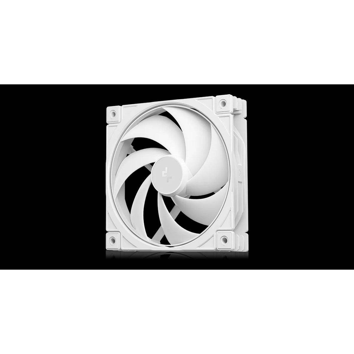 DeepCool FD12 V2 WH 120mm 4-Pin PWM Silent Ring Case Fans 500-2500RPM Hydro Bearing tl:3b747ee9