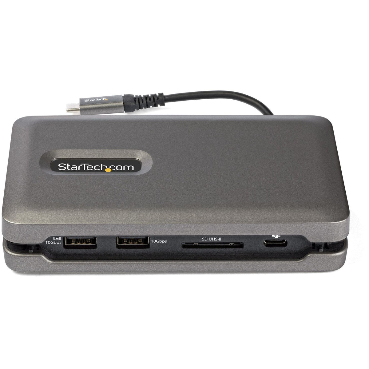 StarTech.com USB C Multiport Adapter USB C to 4K 60Hz HDMI 2.0 2-Port 10Gbps