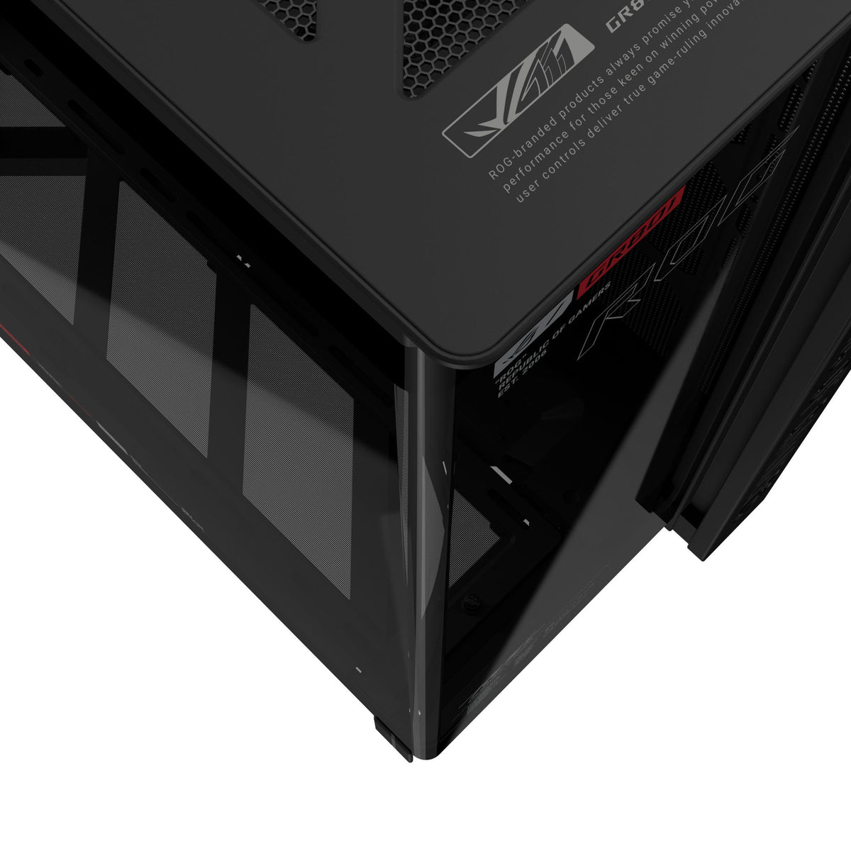 ASUS ROG Cronox GR801 EATX Full Tower Case 9.2" LCD 400MM GPU 360MM RAD Black
