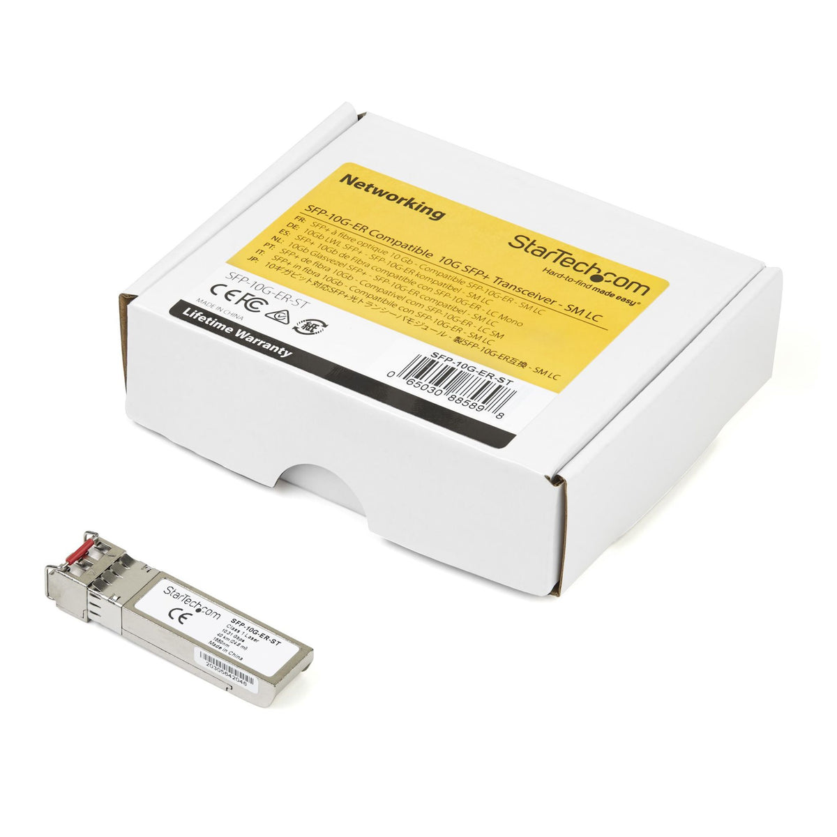 StarTech.com SFP+ LC 10GBASE-ER Single-mode 40km 1550nm DDM Module