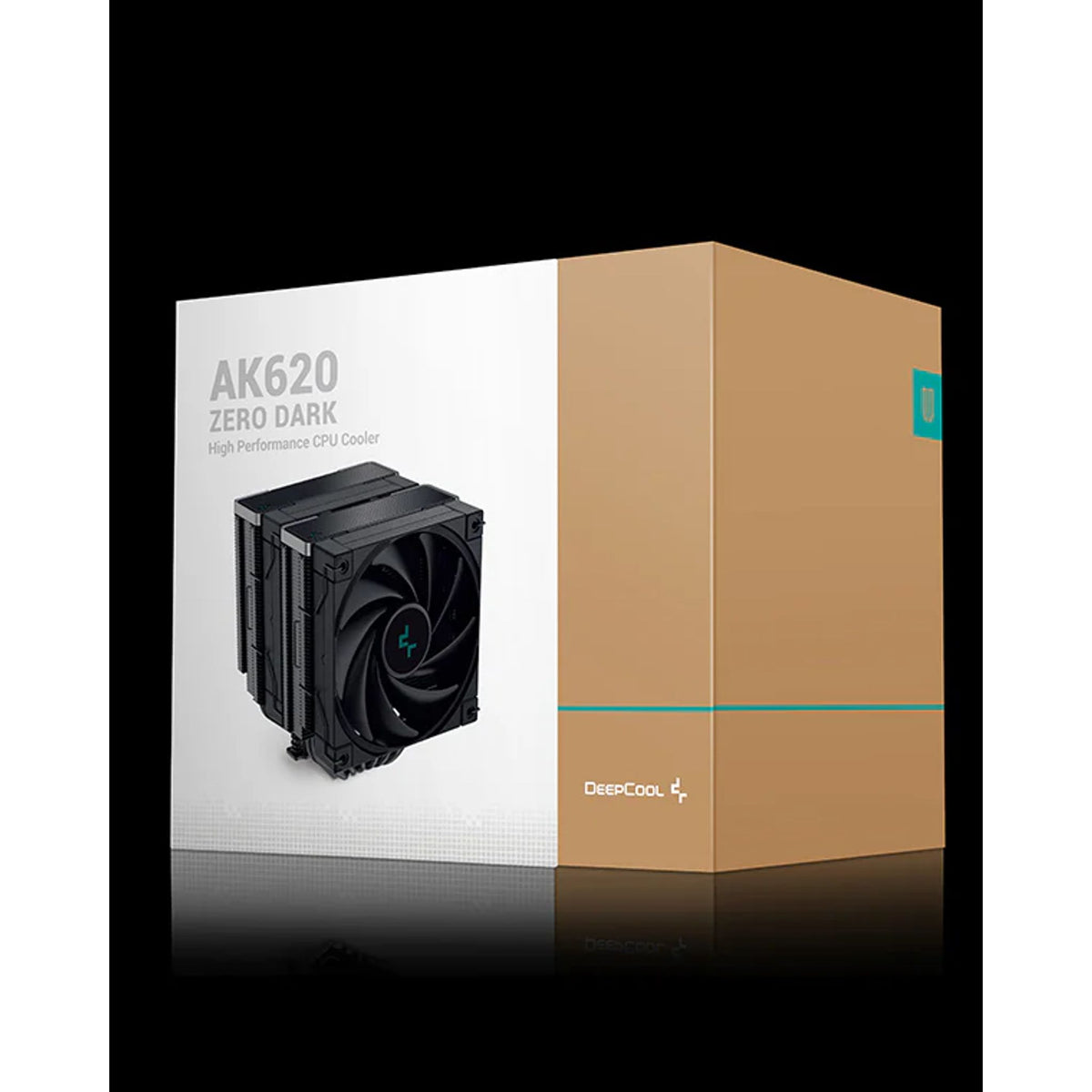 DeepCool AK620 Zero Dark Zoria CPU Cooler 6 Heat Pipes 2x120mm LGA2066 AM4/AM5 tl:8078ef23