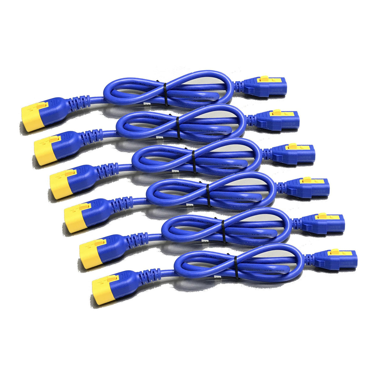 APC C13 to C14 1.2M Locking Power Cord Kit Blue