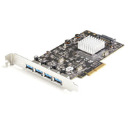 StarTech 4-Port 10Gbps USB 3.2 Gen 2 PCI Express Expansion Card USB-A