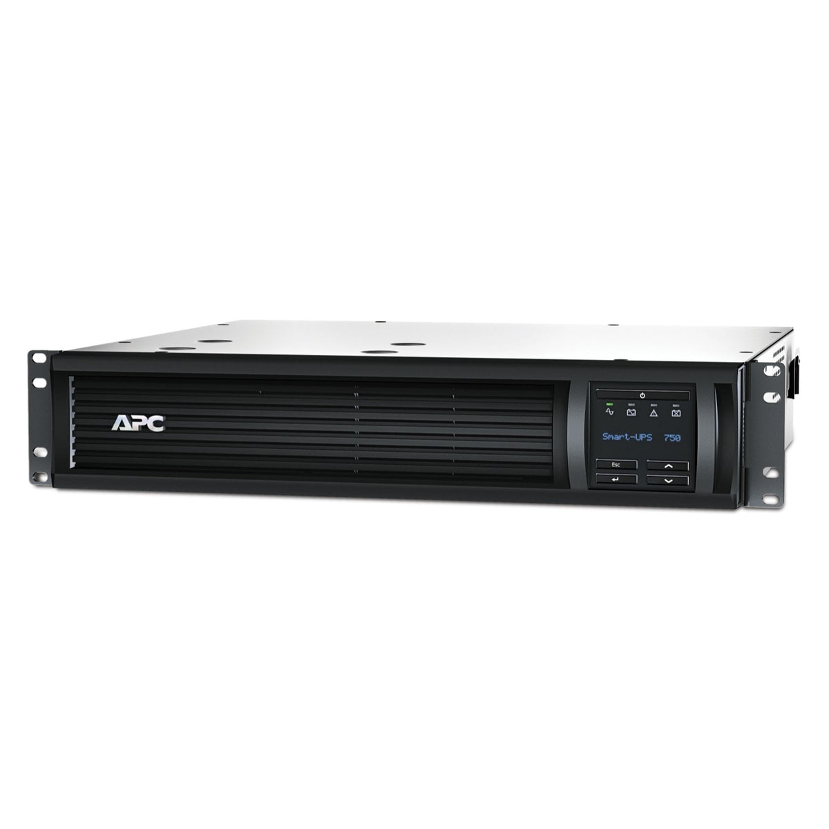 APC Smart-UPS 750VA Line Interactive 2U Rackmount 4x IEC C13 Outlets AVR LCD